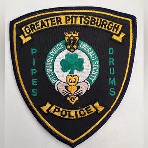 Greater Pittsburgh Police pipe and drum Patch